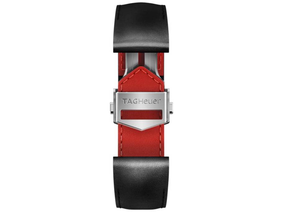 Connected Calibre E4 schwarzes Lederband 42mm