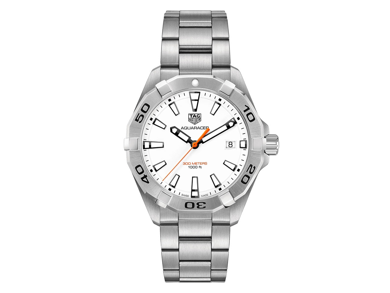 TAG Heuer Aquaracer 300M Herrenuhr Quarz 41mm schwarz Metallband kaufen