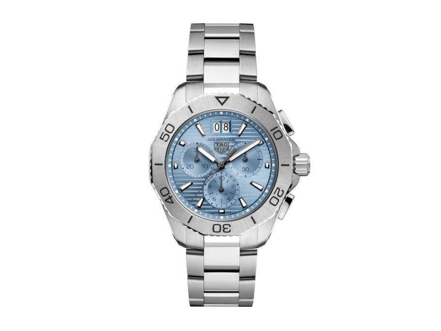 Aquaracer Professional 200 Quarz Edelstahl 40mm blaues Zifferblatt Metallband