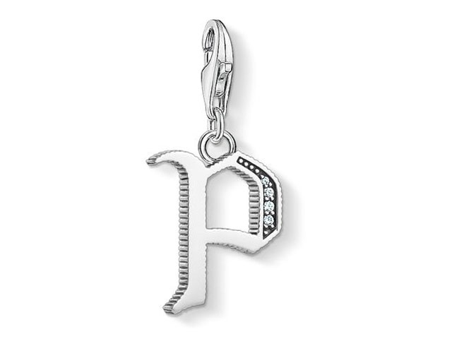Charm-Anhänger Buchstabe P 1596