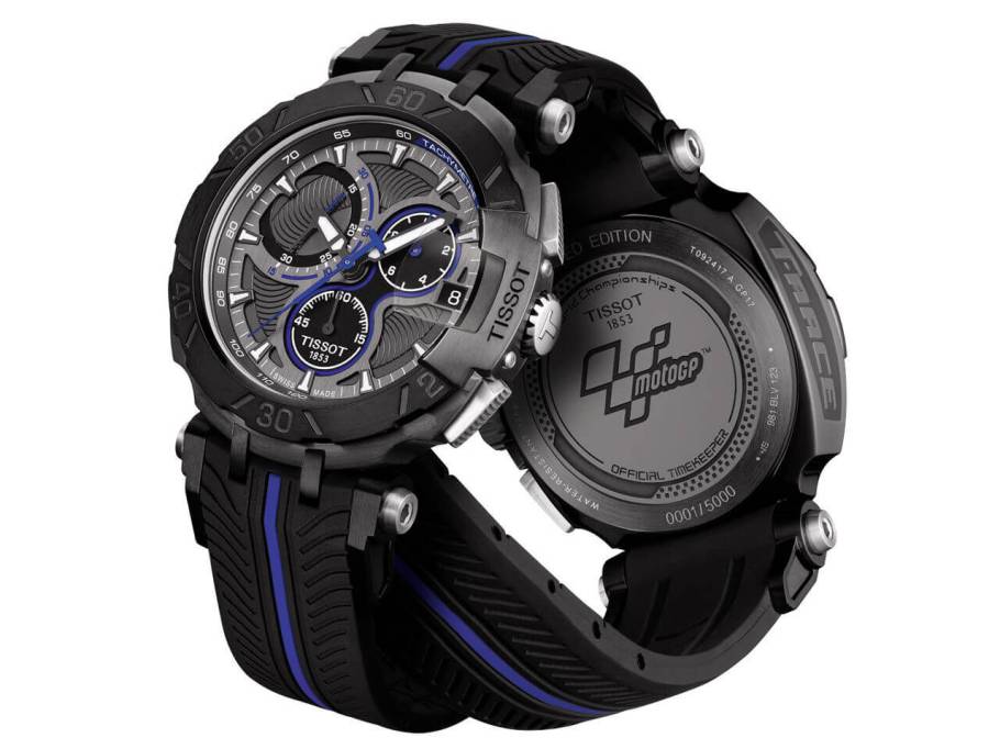  T-Race MotoGP            2017 Chronograph Limited Edition Quarz anthrazit electric blue