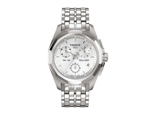 Tissot PRC100 Chronograph Lady silber kaufen