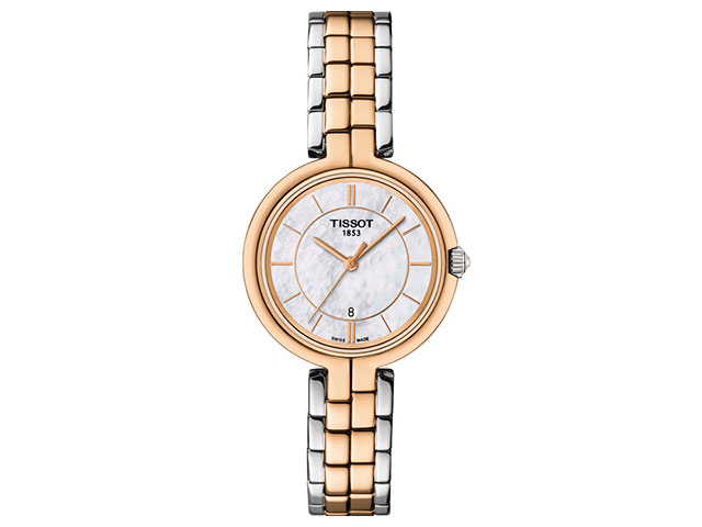 Flamingo Edelstahl PVD rosé Perlmutt