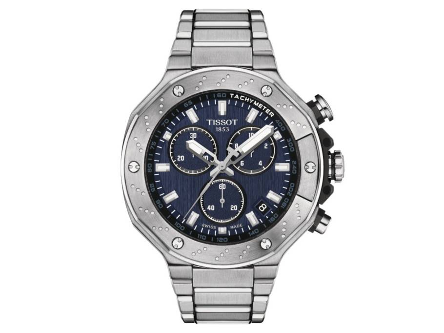 T-Race Chronograph Quarz  blaues Zifferblatt