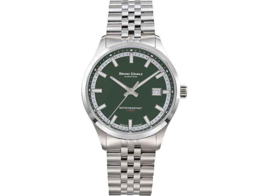 Turin Automatik Edelstahl 39,5mm dunkelgrünes Zifferblatt Metallband