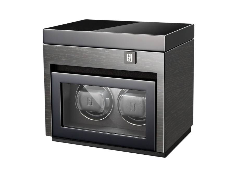 Gentlemen  2+3 Uhrenbeweger Black Apricot