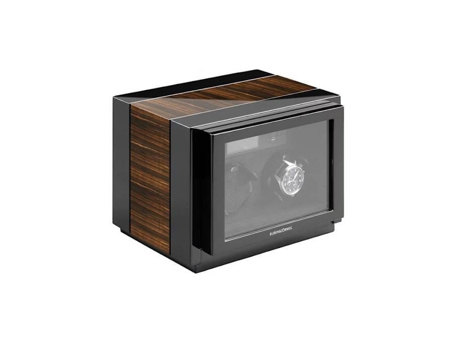 Vantage 2 Macassar Uhrenbeweger mit Hochglanzlack