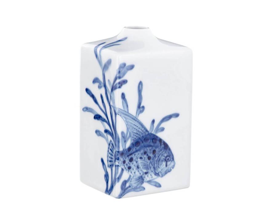  Blue Treasures Vase "Fisch" 15,5 cm