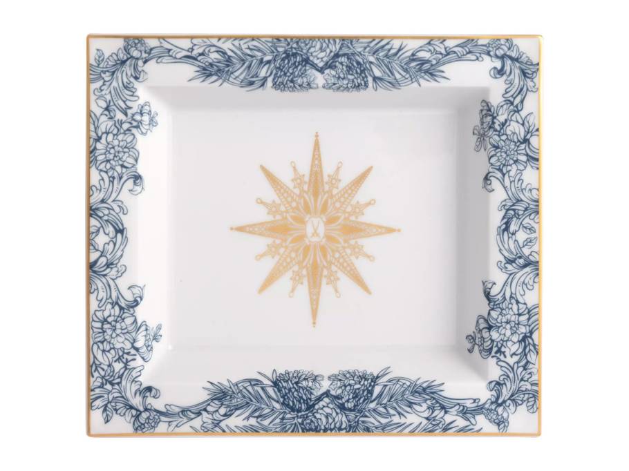 Vide-Poche Collection "Meissen Christmas Star" blau groß