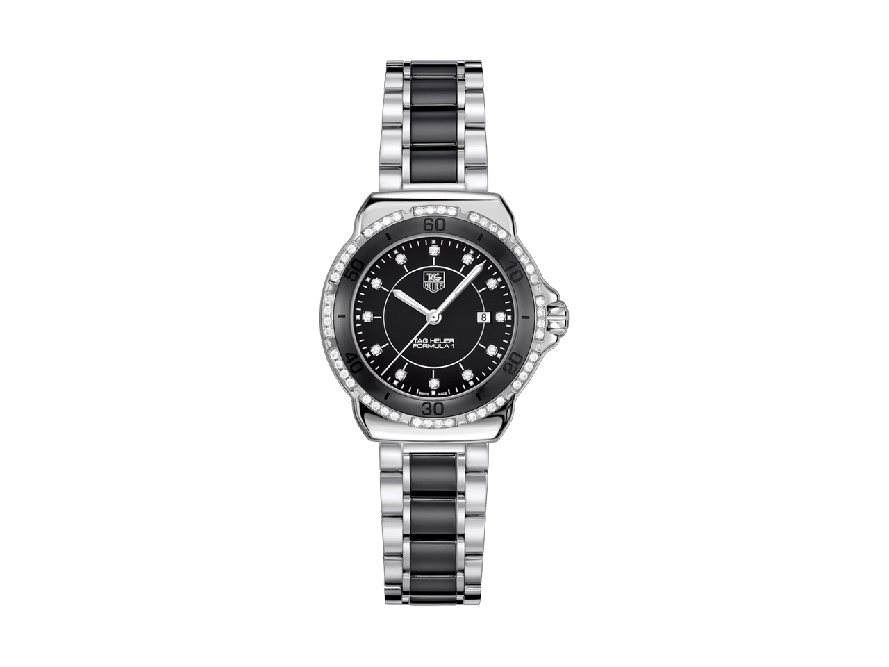 TAG Heuer Formula 1 Lady mini Steel Ceramic schwarz Diamond kaufen