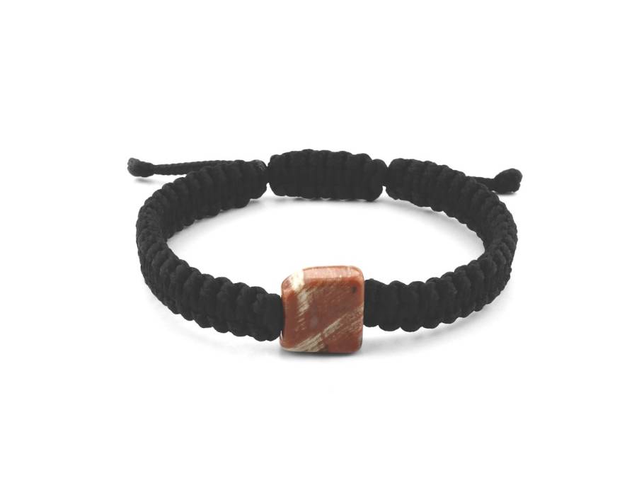 Chemnitz Rocks Armband mit versteinertem Holz